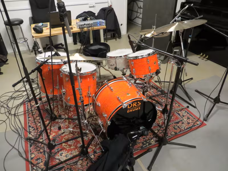 A drumkit